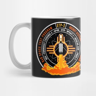 SpaceX’s Falcon Heavy Rocket Insignia Mission Patch Design Mug